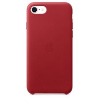 Чехол для мобильного телефона Apple iPhone SE Leather Case - (PRODUCT)RED (MXYL2ZM/A)