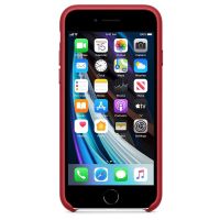 Чехол для мобильного телефона Apple iPhone SE Leather Case - (PRODUCT)RED (MXYL2ZM/A) изображение 5