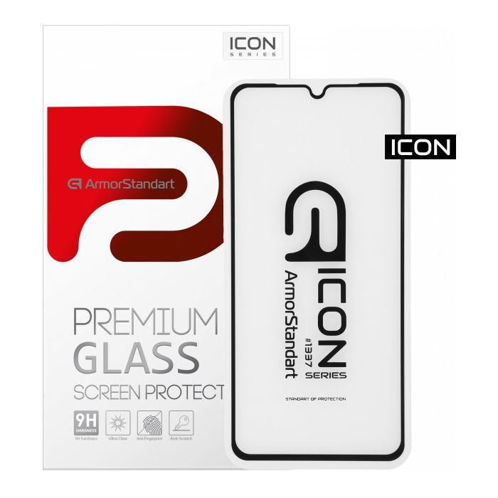 Скло захисне Armorstandart Icon Realme XT Black (ARM56301-GIC-BK)