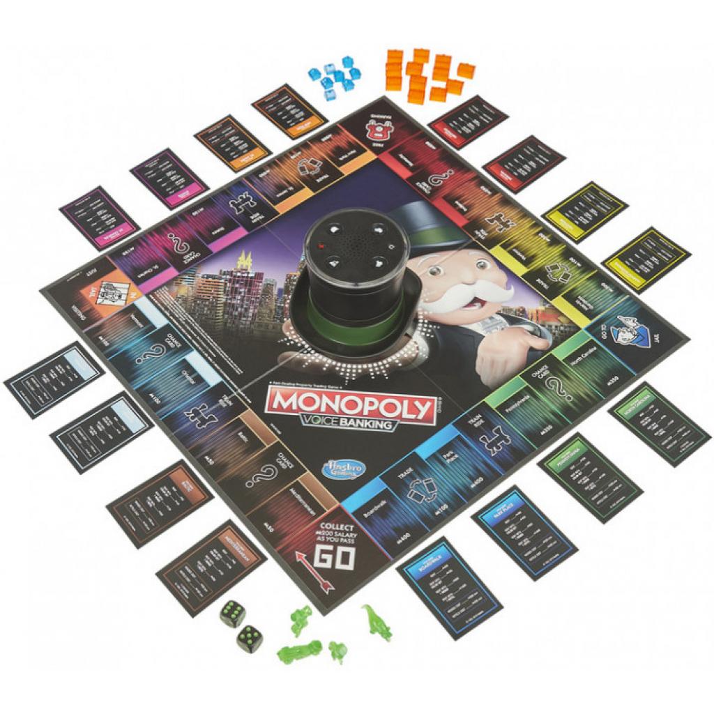 Настольная игра Hasbro Монополия: Голосовое управление (E4816) изображение 3