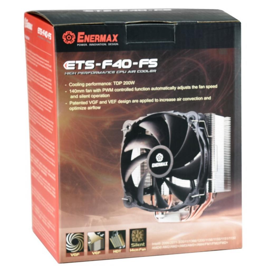 Кулер для процессора Enermax ETS-F40 Silent Edition (ETS-F40-FS) изображение 4
