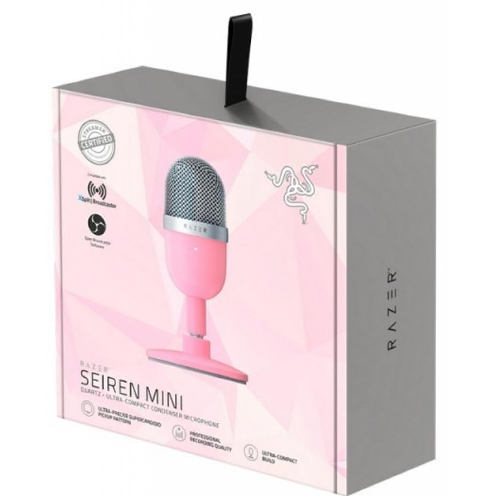 Микрофон Razer Seiren mini Quartz (RZ19-03450200-R3M1) изображение 4