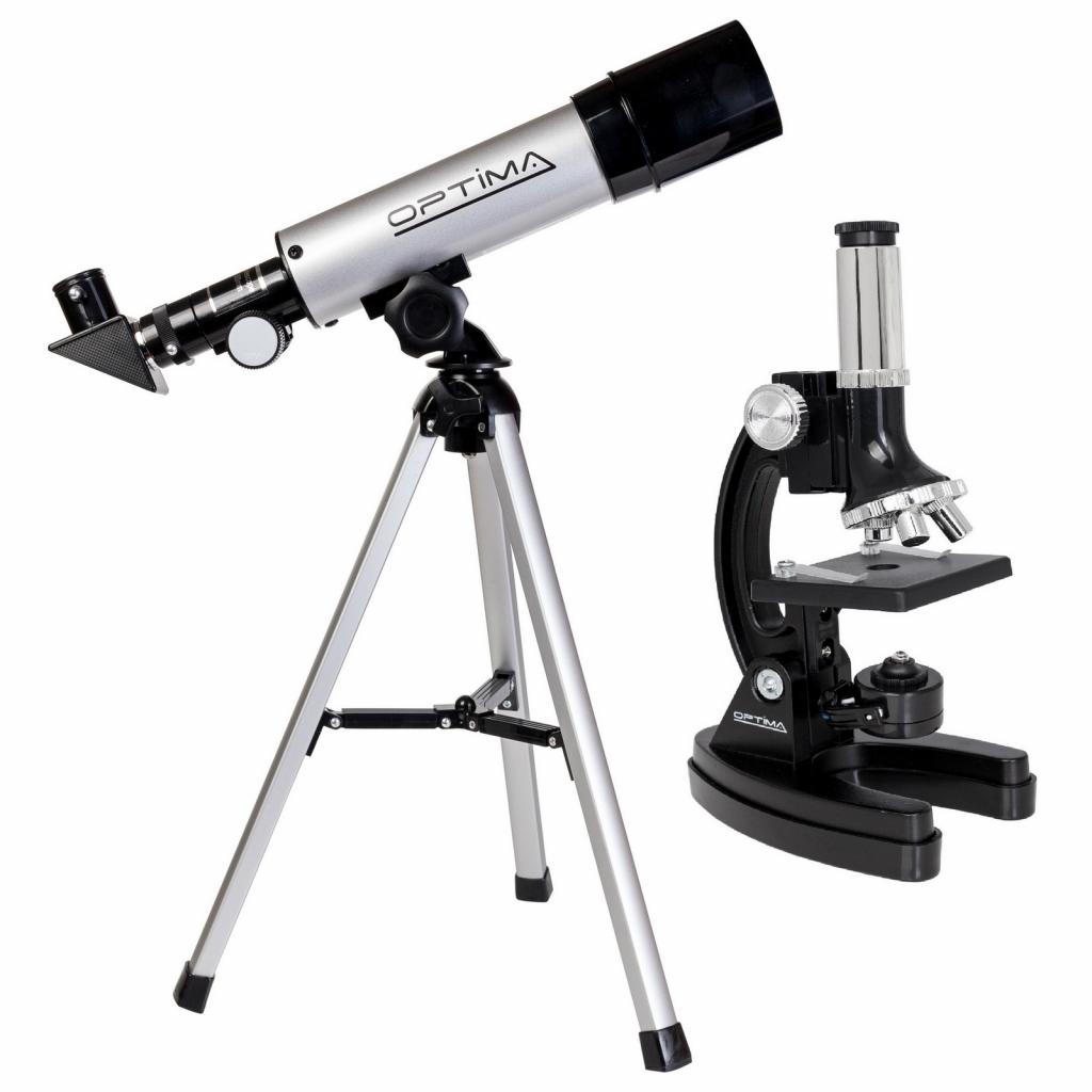 Мікроскоп Optima Universer 300x-1200x + Телескоп 50/360 AZ в кейсе (928587) зображення 2