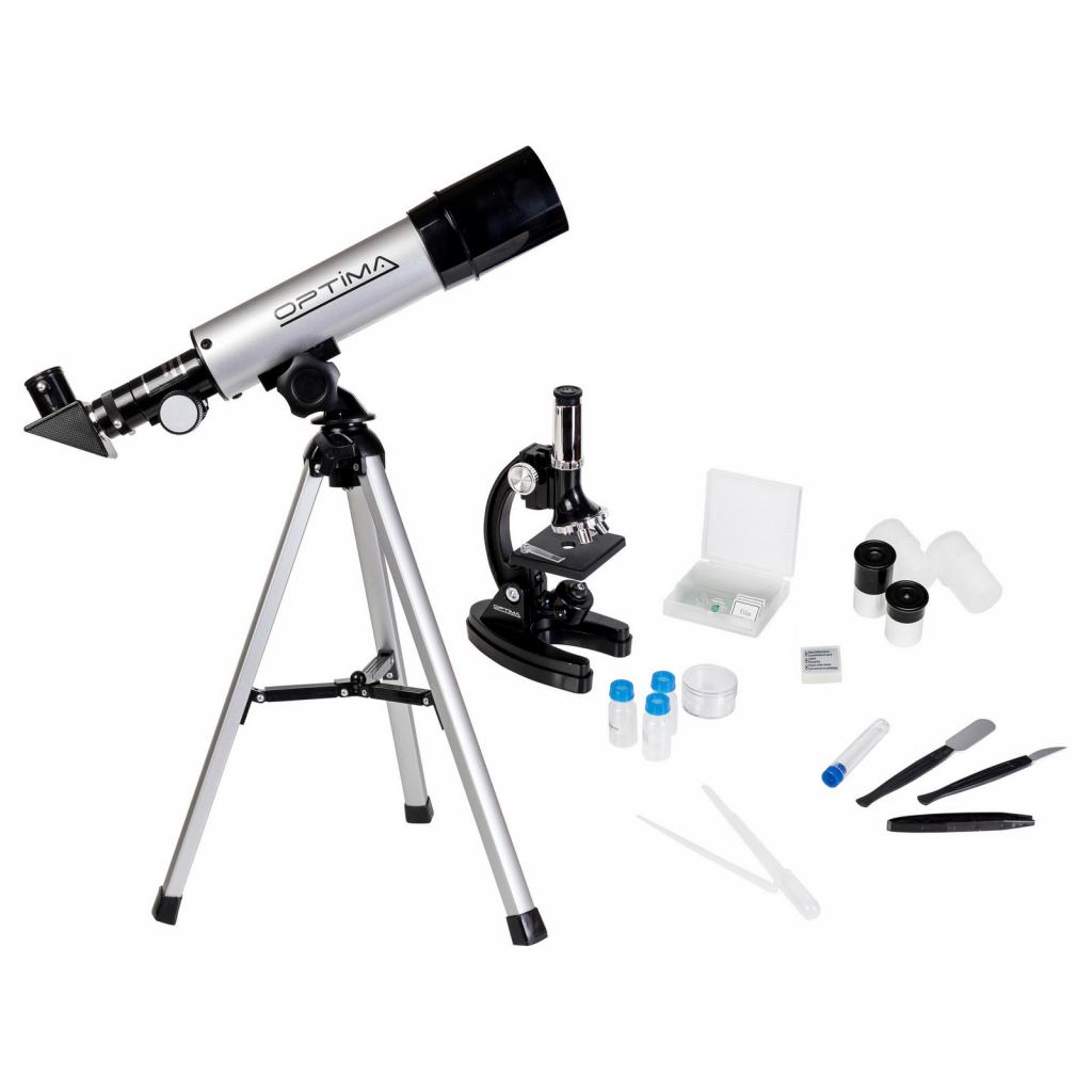 Микроскоп Optima Universer 300x-1200x + Телескоп 50/360 AZ в кейсе (928587) изображение 5