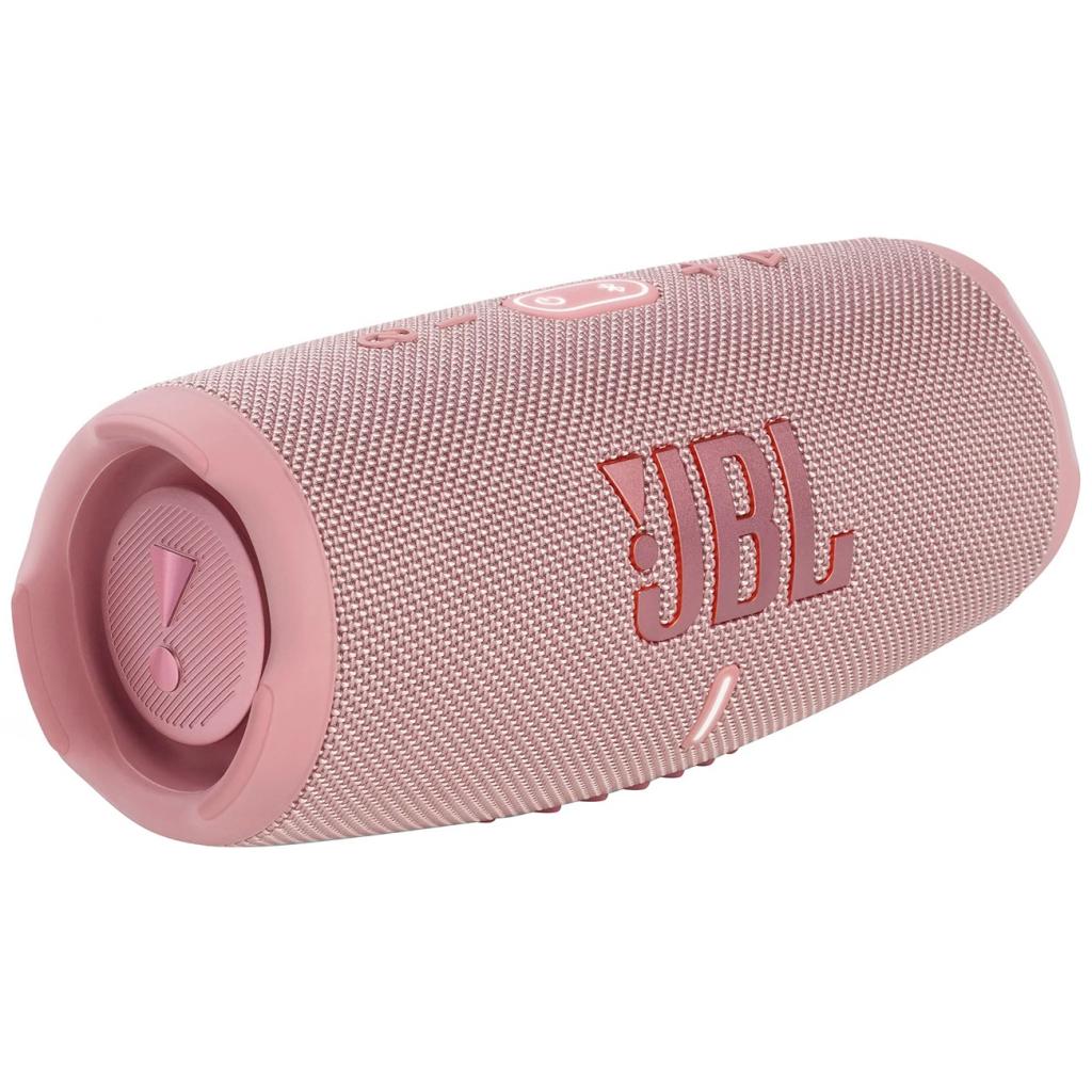 Акустическая система JBL Charge 5 Pink (JBLCHARGE5PINK) изображение 2