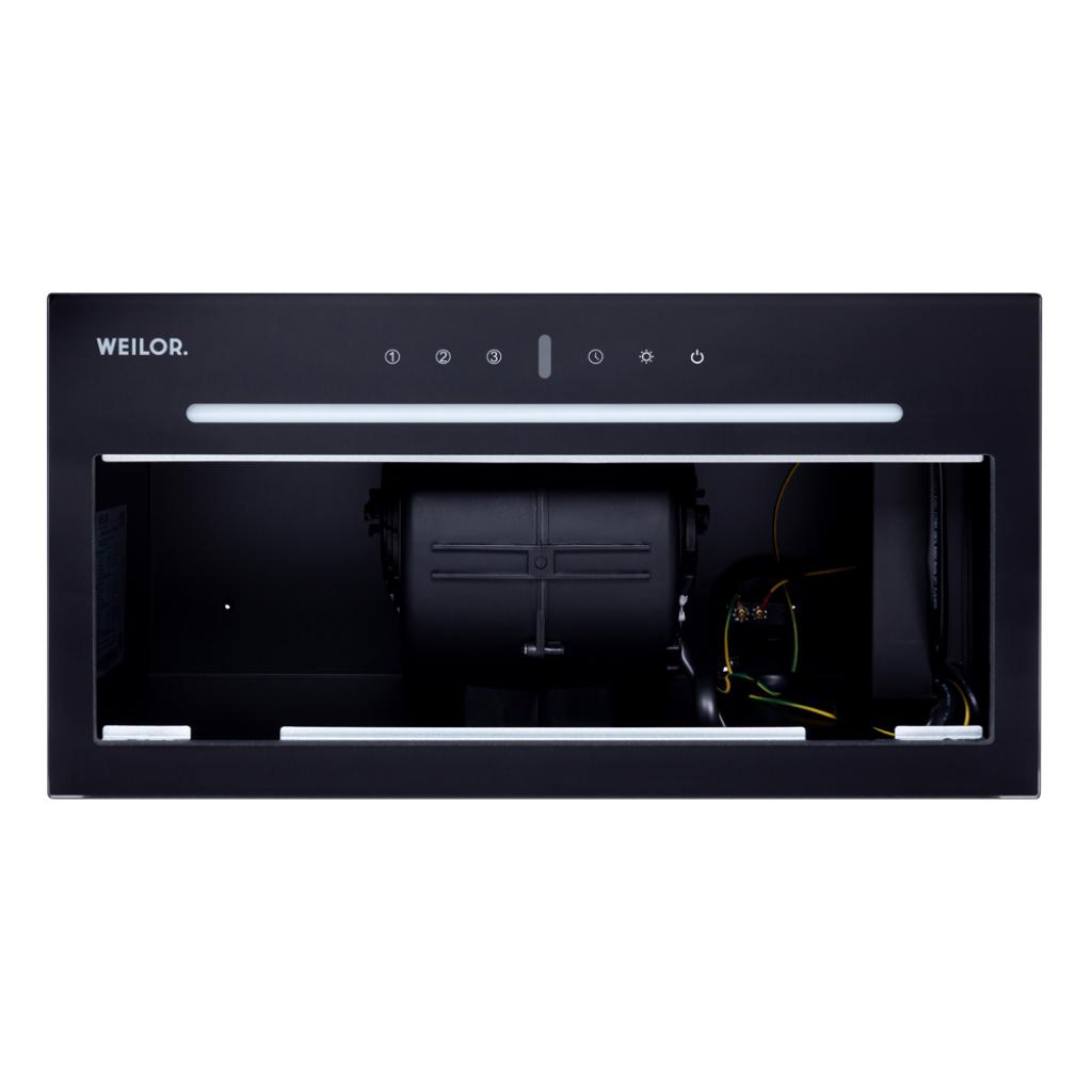 Витяжка кухонна Weilor PBSR 52301 GLASS WH 1100 LED Strip зображення 5