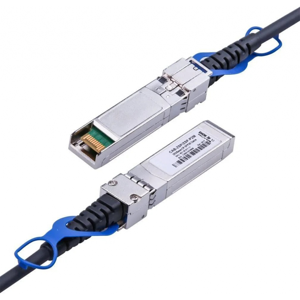 Оптический патчкорд Alistar SFP28 to SFP28 25G Directly-attached Copper Cable 2M (DAC-SFP28-2M) изображение 3