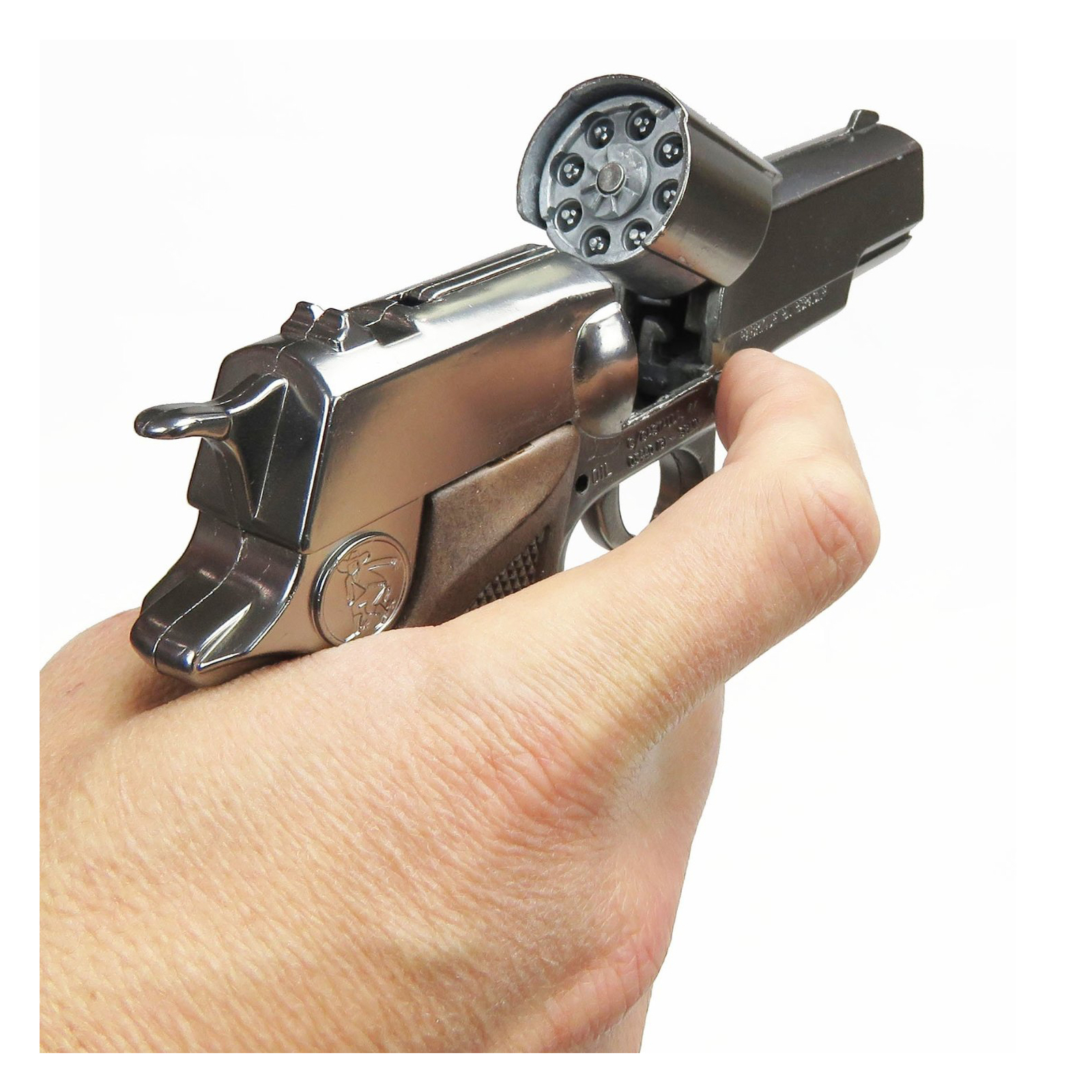 Игрушечное оружие Gonher Револьвер полицейский 8-зарядный (125/0) изображение 4