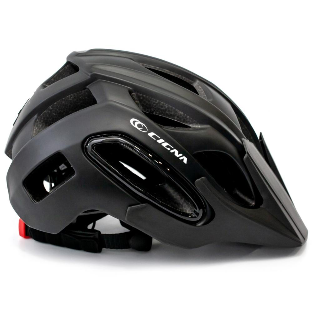 Шлем Cigna WT-088 M 54-57см Black + LED (HEAD-054) изображение 2