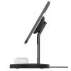 Зарядное устройство Belkin MagSafe 2in1 Wireless Charger, black (WIZ010VFBK) изображение 5