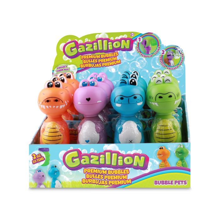 Мыльные пузыри Gazillion Дино, р-н 59мл, синий (GZ36572) изображение 11