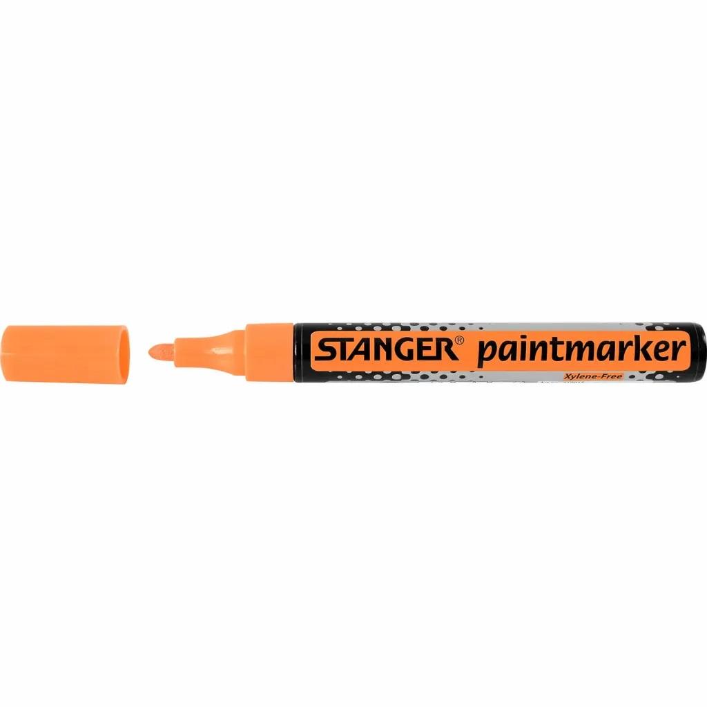 Маркер Stanger Permanent оранжевый Paint 2-4 мм (219016)