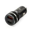 Зарядное устройство Vinga QC3.0 + PD Quick Car Charger aluminium 36W Max black (VCCQPAC) изображение 3