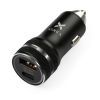 Зарядное устройство Vinga QC3.0 + PD Quick Car Charger aluminium 36W Max black (VCCQPAC)
