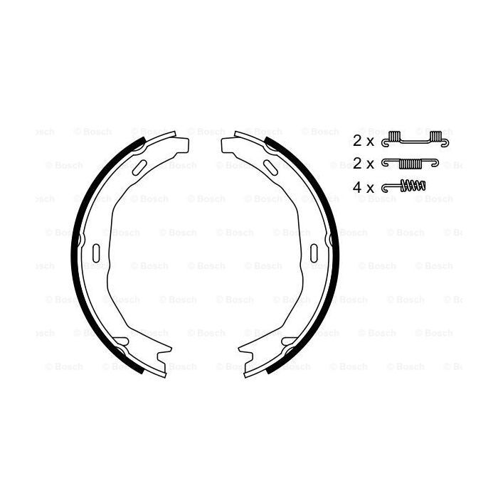 Гальмівні колодки Bosch 0 986 487 723 зображення 5