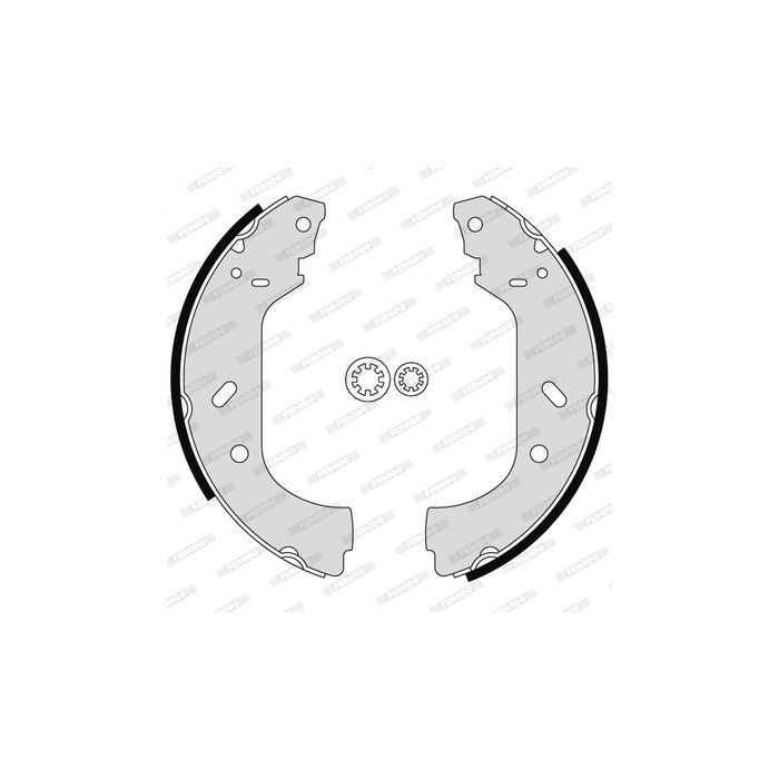 Гальмівні колодки FERODO FSB535