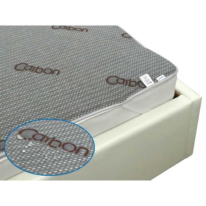 Наматрацник Руно Водонепроникний на гумці Carbon 120х200 см (699Carbon)