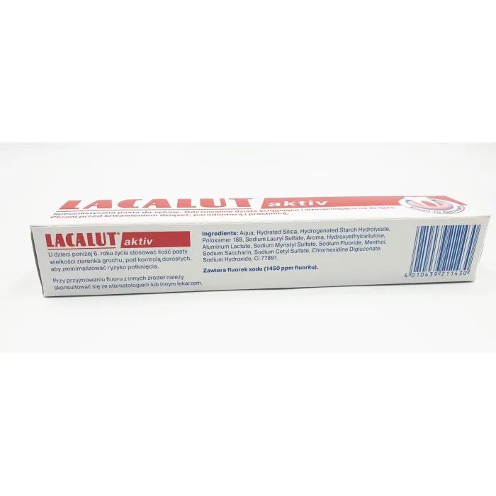 Зубна паста Lacalut aktiv 75 мл (4016369696309) зображення 6