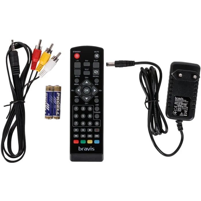 ТВ тюнер Bravis T21002 (DVB-T, DVB-T2) (T21002) изображение 7