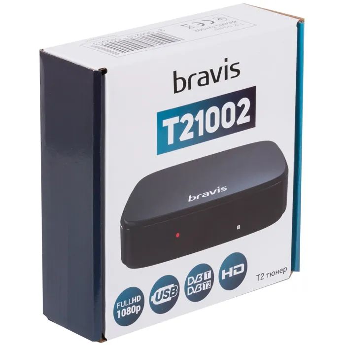 ТВ тюнер Bravis T21002 (DVB-T, DVB-T2) (T21002) изображение 9