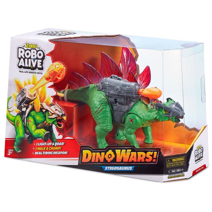 Интерактивная игрушка Pets & Robo Alive Боевой Стегозавр (7131) изображение 5