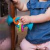 Погремушка Fat Brain Toys прорезыватель на присосках pipSquigz Loops бирюзовый (F166ML) изображение 3