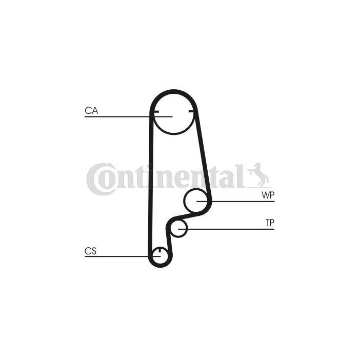 Ремінь ГРМ CONTITECH CT546