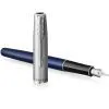 Ручка перьевая Parker SONNET 17 Essentials Metal Blue Lacquer CT  FP F (83 711) изображение 3