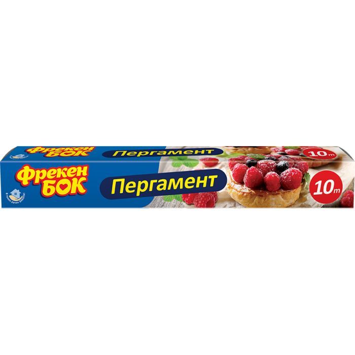 Бумага для выпечки пергаментная Фрекен БОК 10 м (4823071643435)