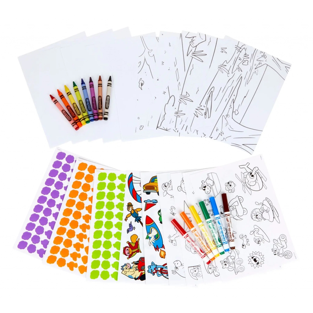 Набор для творчества Crayola с наклейками (256278.006) изображение 2