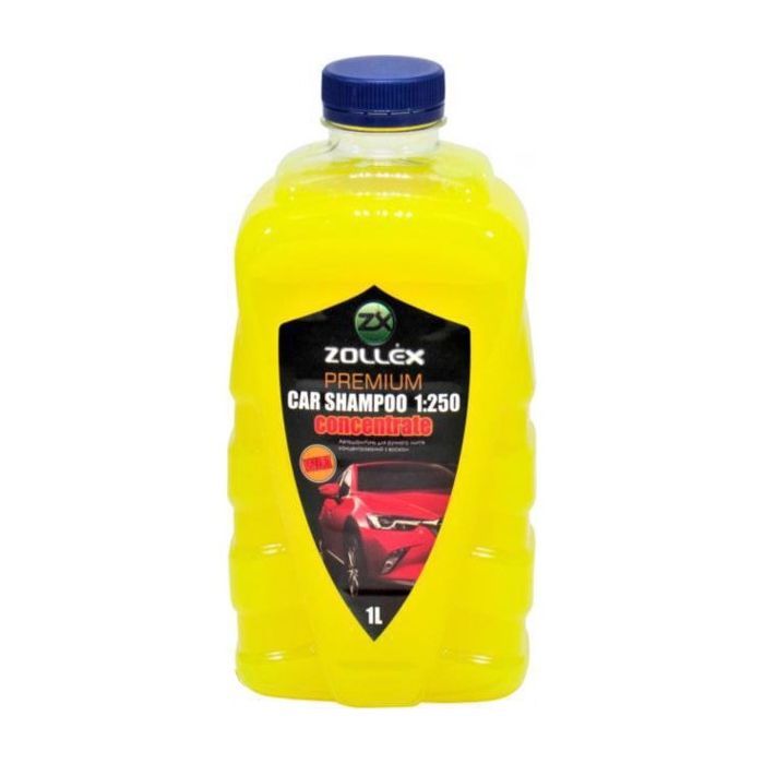 Автошампунь Zollex конц.з воск Premium 1л (18057)