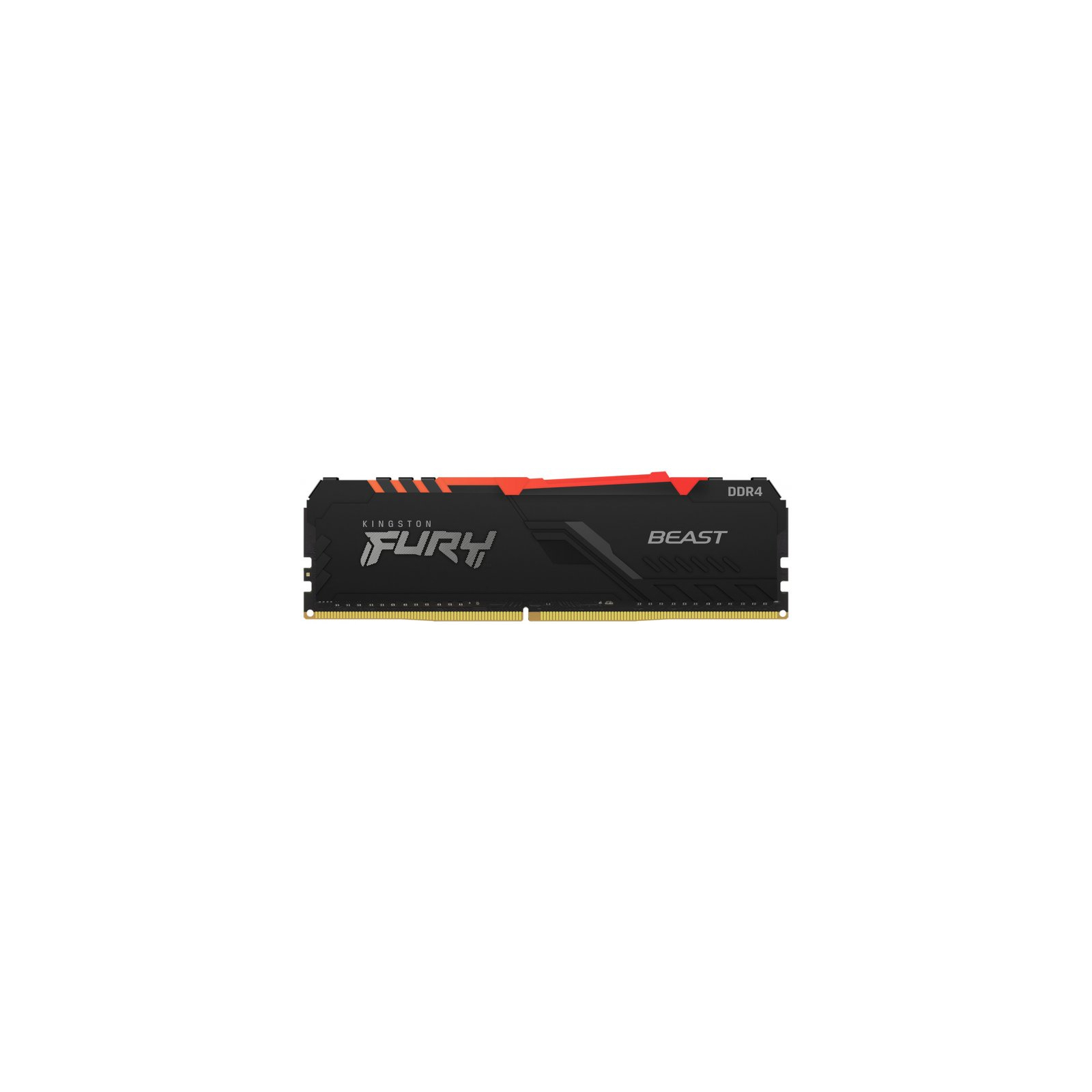 Модуль памяти для компьютера DDR4 16GB 3200 MHz Beast RGB Kingston Fury (ex.HyperX) (KF432C16BBA/16)