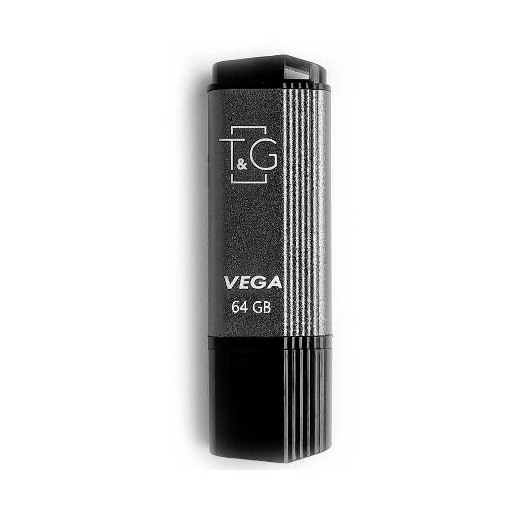 USB флеш накопитель T&G 64GB 121 Vega Series Grey USB 2.0 (TG121-64GBGY)