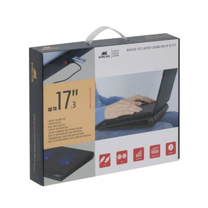 Підставка до ноутбука RivaCase до 17,3" black (5557 black) зображення 7