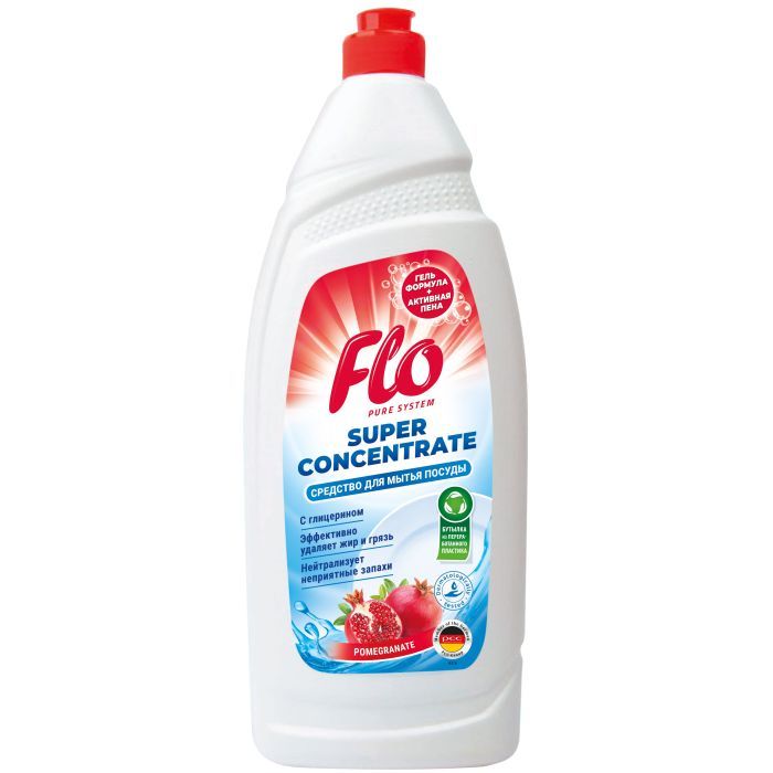 Засіб для ручного миття посуду Flo Pomegranate 900 мл (5900948246933)