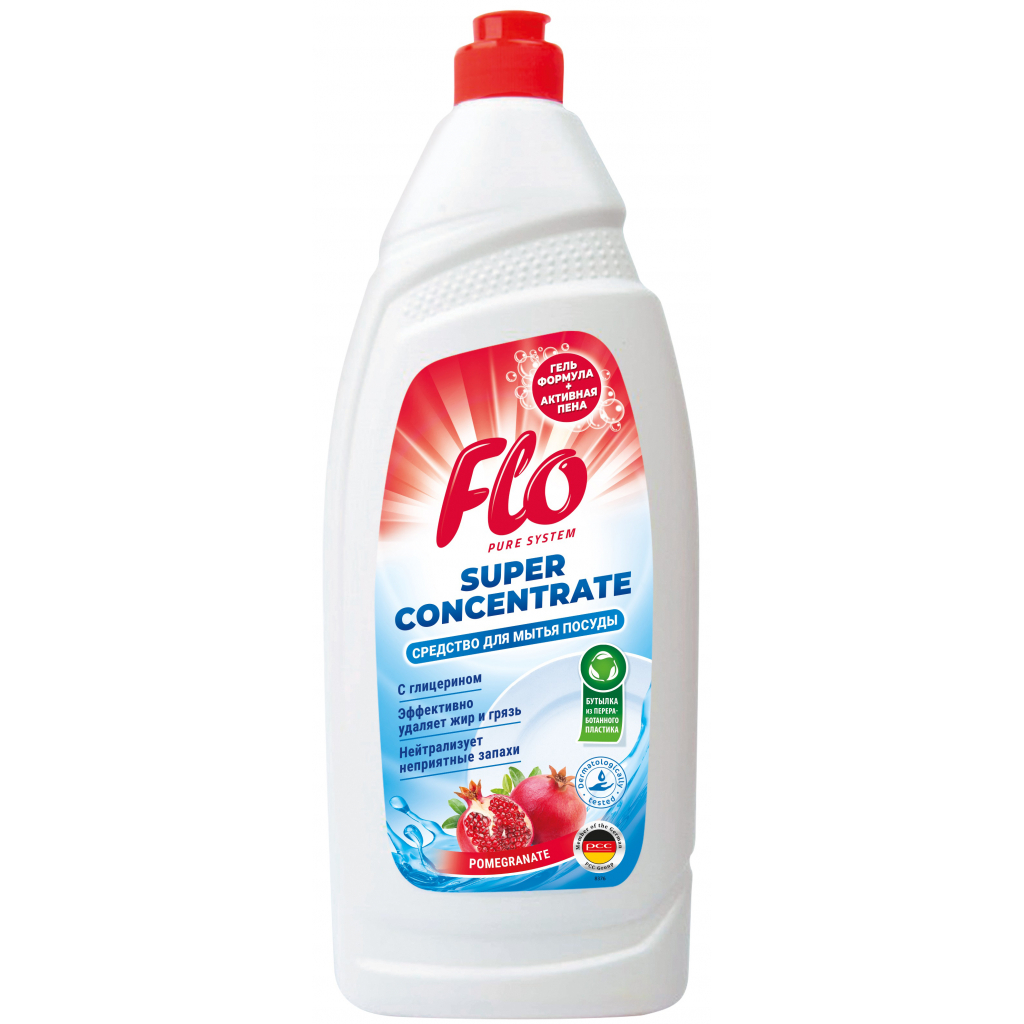 Средство для ручного мытья посуды Flo Pomegranate 900 мл (5900948246933)