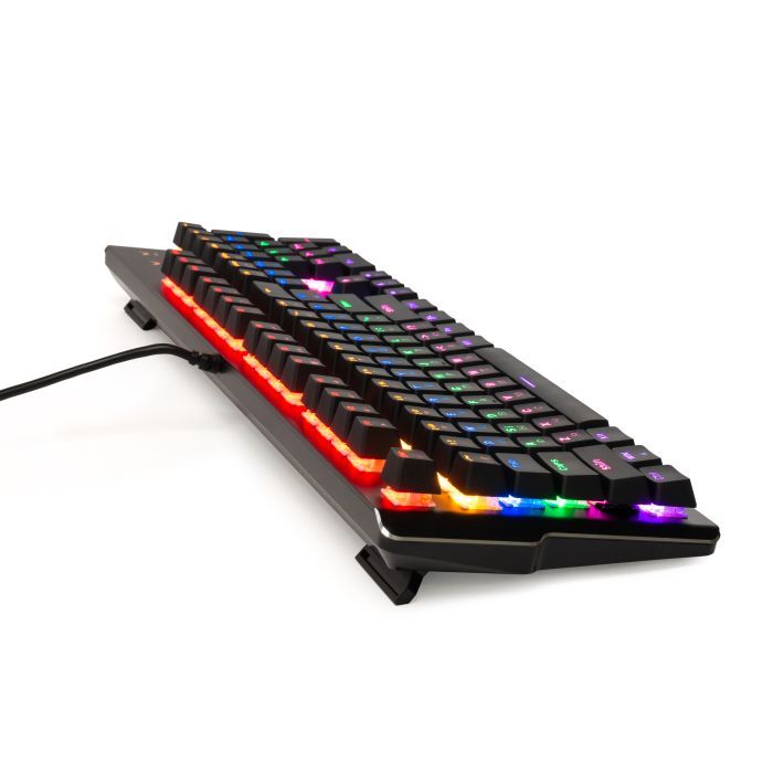 Клавиатура Vinga KBGM160 LED Outemu Blue USB Black (KBGM160 Black) изображение 7