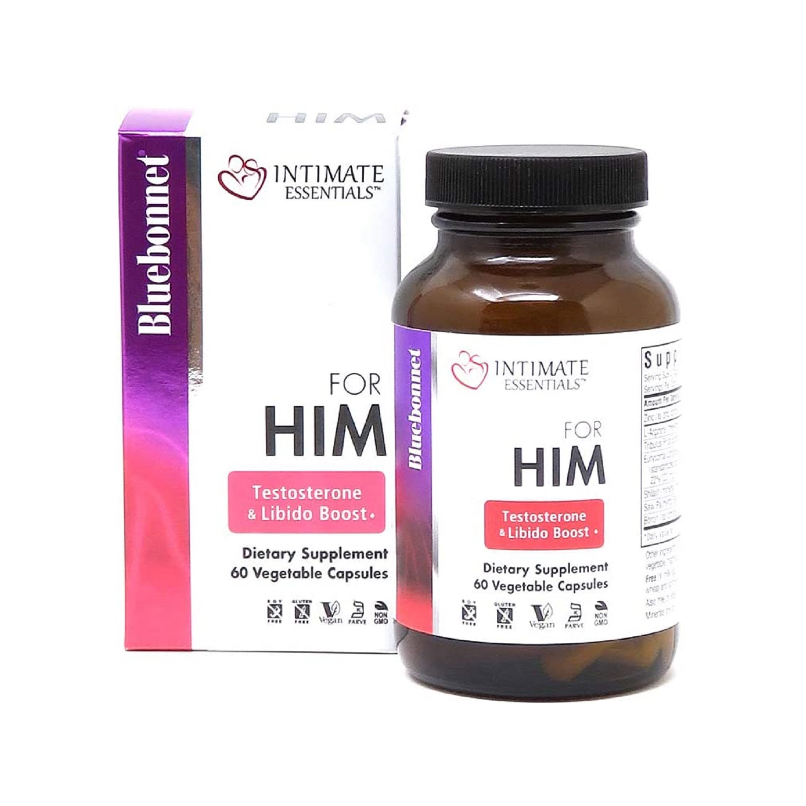 Витаминно-минеральный комплекс Bluebonnet Nutrition Комплекс Для Него, Intimate Essentials For Him, Testosterone (BLB4002)