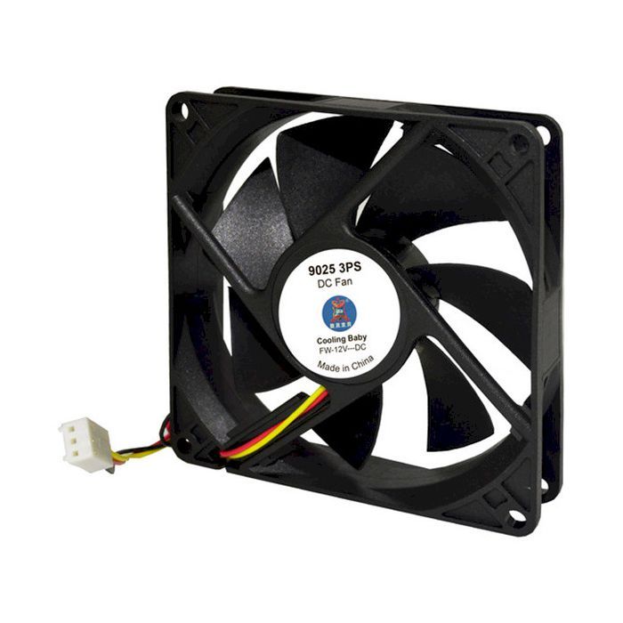 Кулер для корпуса Cooling Baby 9025 3PS изображение 3