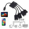 Концентратор Lapara LA-MicroUSB-OTG-HUB black зображення 7