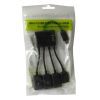 Концентратор Lapara LA-MicroUSB-OTG-HUB black зображення 9