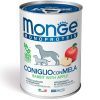 Консервы для собак Monge Dog Fruit Monoprotein кролик с яблоками 400 г (8009470014328)