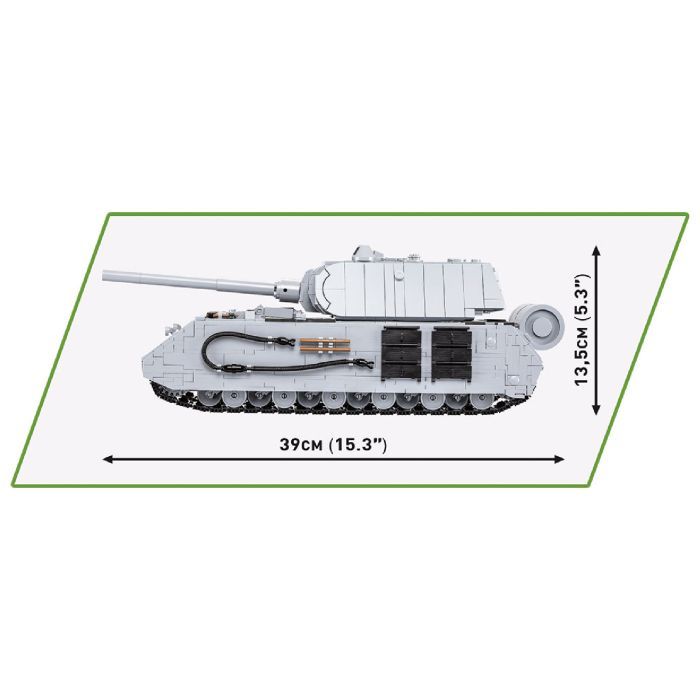Конструктор Cobi Танк Maus 1:28, 890 деталей (COBI-2559) изображение 3