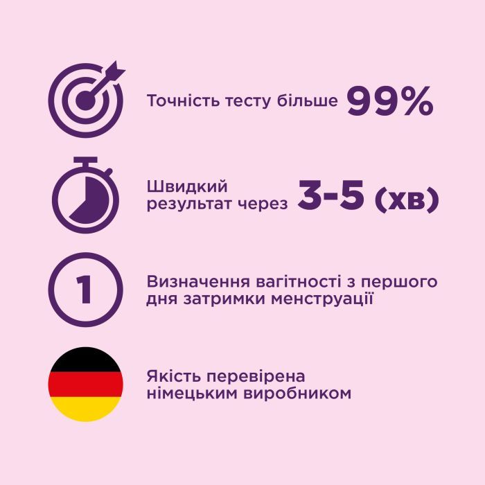 Тест на беременность Evitest One полоска (4033033417039) изображение 2