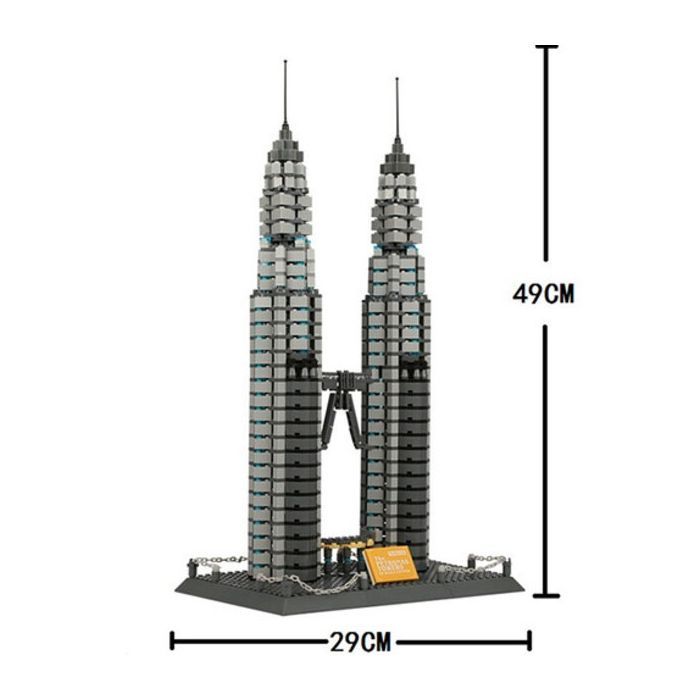 Конструктор Wange Вежі Петронас, Малайзія (WNG-Petronas-Towers) зображення 2