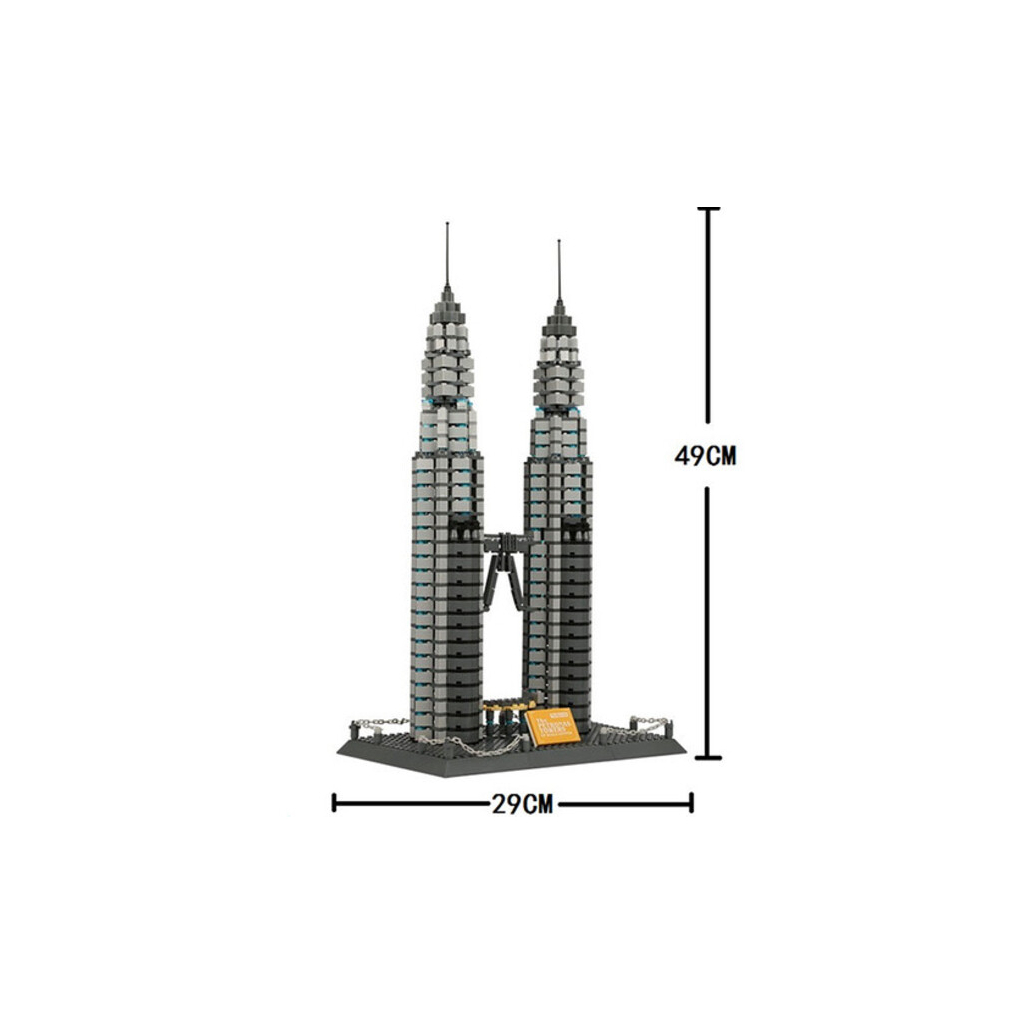 Конструктор Wange Башни Петронас, Малайзия (WNG-Petronas-Towers) изображение 2