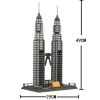 Конструктор Wange Вежі Петронас, Малайзія (WNG-Petronas-Towers) зображення 2