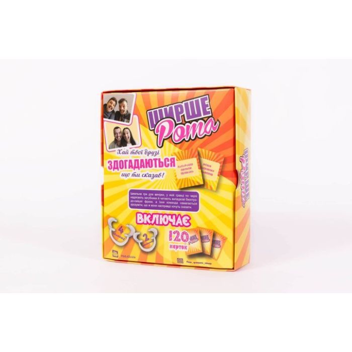 Настільна гра Fun Games Shop Ширерот (Watch Ya' Mouth), українська (FGS04) зображення 2