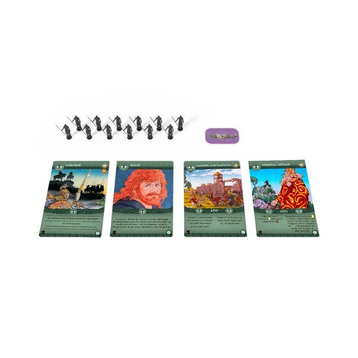 Настольная игра Lords of Boards Иниш. Времена года (дополнение), украинский (LOB2108UK) изображение 2