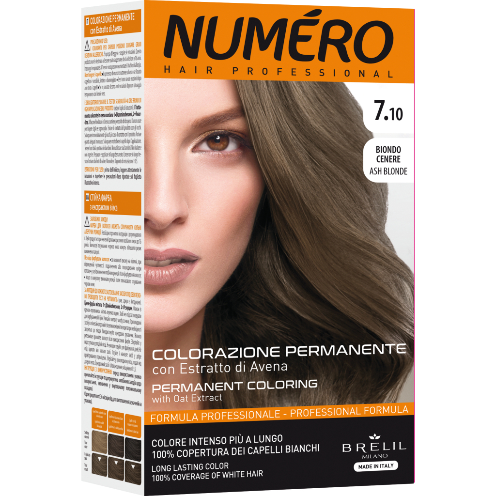 Краска для волос Brelil Numero 5.00 - Light Brown 140 мл (8011935081257)
